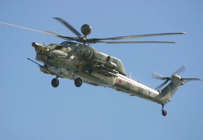 Không quân Nga điều động Mi- 28 NE đến phía đông tỉnh Homs Không quân Nga điều động Mi- 28 NE đến phía đông tỉnh Homs