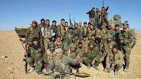 Quân đội Syria tấn công giải phóng thành phố Qaryatayn Quân đội Syria tấn công giải phóng thành phố Qaryatayn