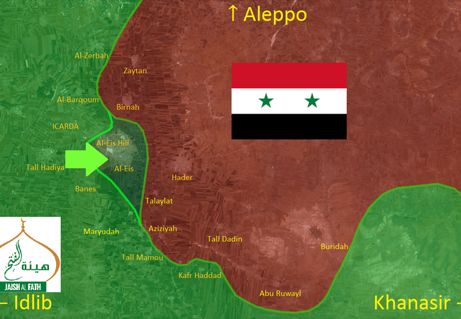 Quân đội Syria mất ưu thế chiến trường khi Hồi giáo cực đoan đánh chiếm thị trấn al-Eis Quân đội Syria mất ưu thế chiến trường khi Hồi giáo cực đoan đánh chiếm thị trấn al-Eis