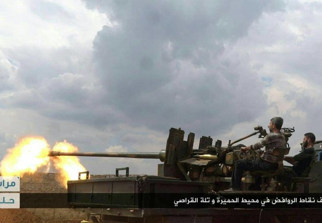 Lực lượng Hezbollah, quân tình nguyện chủ công ở Nam Aleppo (Video) Các lực lượng vũ trang Syria pháo kích ở Aleppo