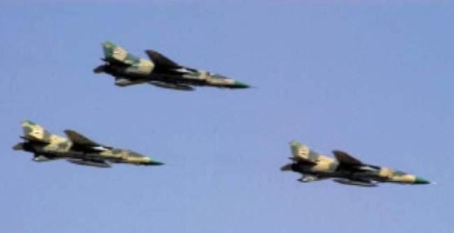 Video: Không quân Syria không kích ác liệt thị trấn Darayya Không quân Syria