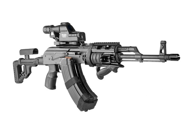 Súng trường tấn công AK Alpha - phiên bản Kalashnikov USA (Video) Súng tiểu liên AK Alfa phiên bản Mỹ