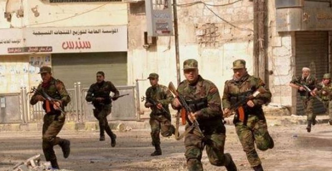 Cuộc tấn công của tổ chức Hồi giáo cực đoan ở Aleppo bị đập tan, hàng loạt chiến binh thiệt mạng Quân đội Syria chiến đấu trong chiến trường Aleppo