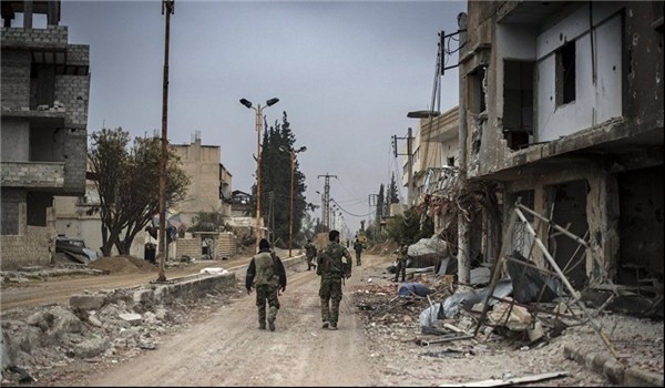 Quân đội Syria tấn công truy quét khủng bố ở al-Lairamoun phía bắc Aleppo (Video) Các binh sĩ Syria trong khu vực al-Lairamoun Bắc Aleppo