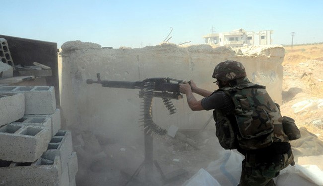 Quân đội, không quân Syria tập kích tiêu hao sinh lực IS ở Deir Ezzor (video) Binh sĩ Syria chiến đấu ở Deir Ezzor