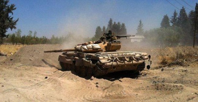 Giao chiến tiếp tục diễn ra ác liệt phía Tây Nam thành phố Aleppo (video) Xe tăng quân đội Syria chiến đấu trên vùng ngoại ô thành phố Aleppo