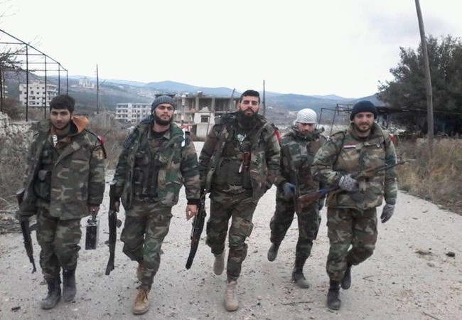Phòng thủ Kinsibba, quân đội Syria diệt 3 thủ lĩnh Hồi giáo cực đoan Binh sĩ quân đội Syria ở Latakia