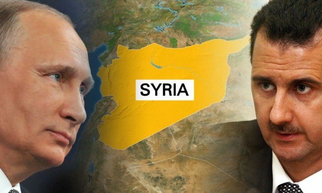 Tổng quan khả năng Nga sẽ tăng cường binh lực trong và quanh Syria Tổng thống Nga Putin và tổng thống Syria Assad (Ảnh minh họa)
