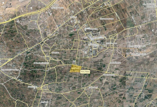 Quân đội Syria diệt 3 thủ lĩnh Jaish Al-Islam tại Đông Ghouta Damascus - VIDEO Khu vực chiến sự Đông Ghouta