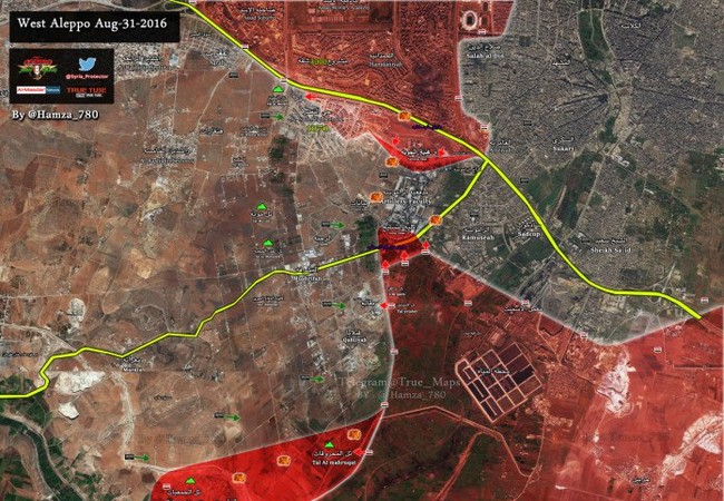 Video: Quân đội Syria đánh chiếm trường Cao đẳng Kỹ thuật Không quân Aleppo Bản đồ chiến sự Aleppo tại căn cứ Ramousah
