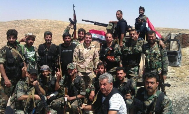Quân đội Syria tiêu diệt hàng chục tay súng IS ở Palmyra (Video) Lực lượng NDF trên chiến trường tỉnh Homs