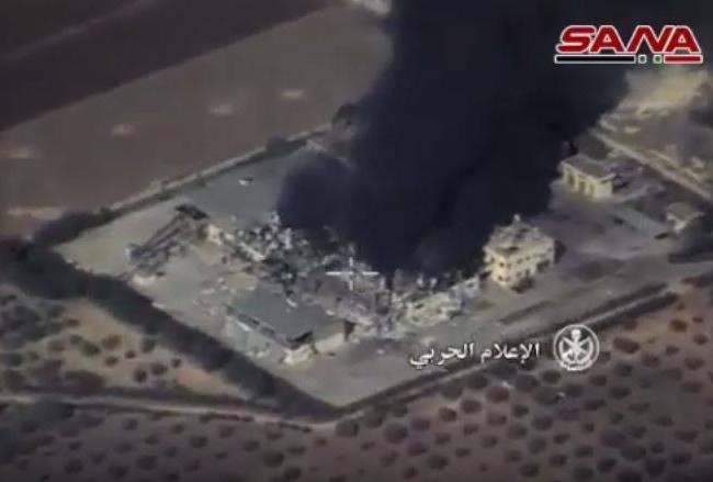 Không quân Syria phá hủy một kho vũ khí của phiến quân Hồi giáo Ảnh minh họa