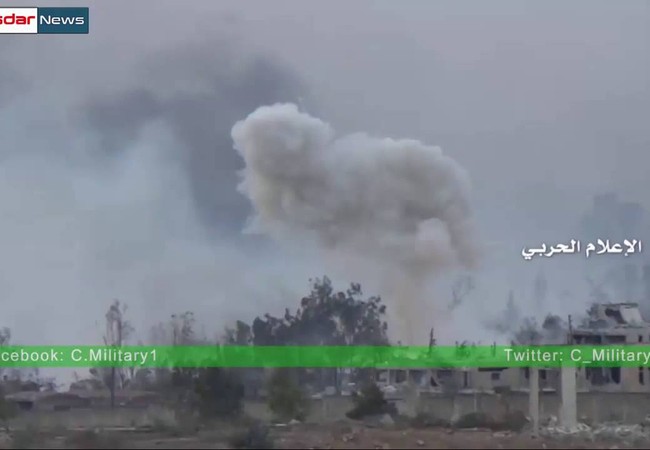 Video: Máy bay Nga – Syria ồ ạt trút bão lửa diệt khủng bố ở Aleppo Không kích ác liệt trên chiến trường Aleppo