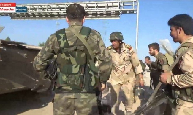 Thiếu tướng Syria trực tiếp chỉ huy trên chiến trường Aleppo - VIDEO Thiếu tướng Zaid Saleh trên chiến trường