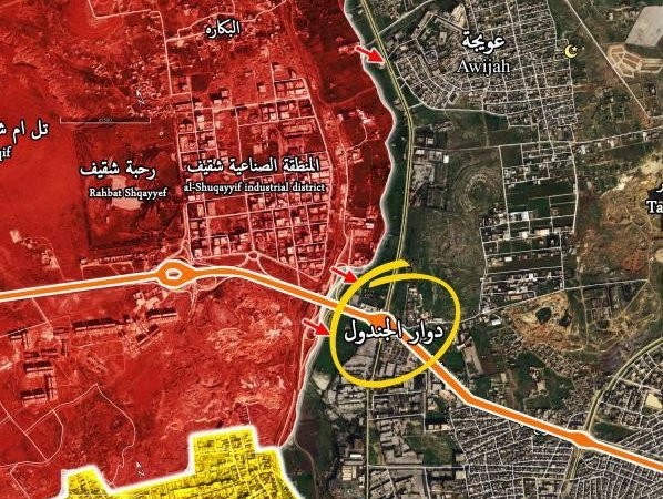Video: Quân Syria mở rộng tấn công trên vùng phía Bắc thành phố Aleppo Bản đồ chiến sự Aleppo tính đến ngày 03.10.2016
