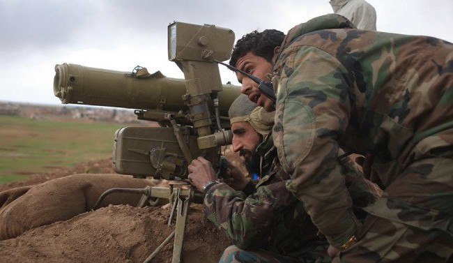Video: Quân đội Syria đánh bom diệt một thủ lĩnh phiến quân Binh sĩ Syria trên chiến trường Daraa