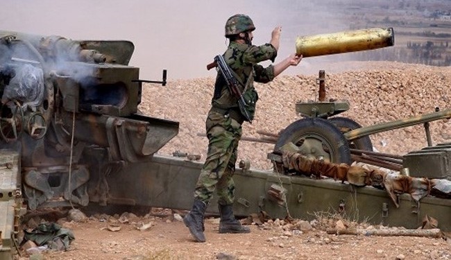Quân đội Syria đánh chiếm thị trấn Khan Al-Sheh, vùng Tây Ghouta Lực lượng pháo binh quân đội Syria pháo kích