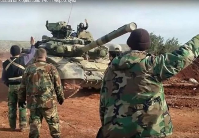 Quân đội Syria tiếp tục tấn công hướng đông bắc Aleppo Xe tăng quân đội Syria (ảnh minh họa)