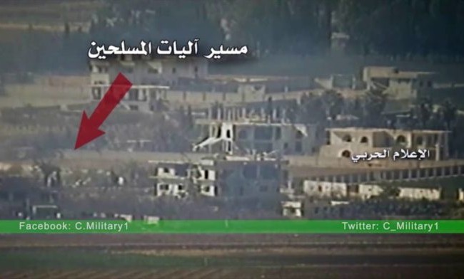Video chiến sự: Quân đội Syria phục kích “thiêu rụi” một đoàn xe phiến quân Quân đội Syria phục kích đoàn xe thánh chiến ở Tây Ghouta