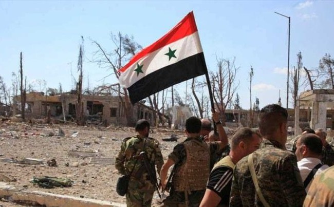 Chiến sự Aleppo: Quân đội Syria phản kích, tái chiếm lại quận Minyan Quân đội Syria trên chiến trường Aleppo