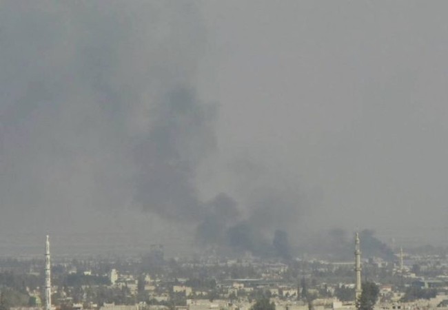Vệ binh Syria phục kích, diệt gọn đoàn xe tiếp viện phiến quân Quân đội Syria tấn công vào khu vực cao điểm Tal-Kurdi