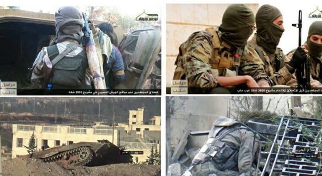 Video chiến sự Aleppo: Ngàn phiến quân liều phá vây, hàng loạt tay súng và xe thiết giáp phơi thây Thảm họa trận chiến phía Tây Aleppo của lực lượng Hồi giáo cực đoan
