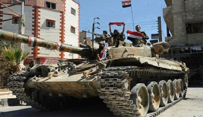 Video chiến sự: Trận chiến “Stalingrad” Syria ngày càng đẫm máu Xe tăng quân đội Syria trên chiến trường Aleppo (ảnh minh họa)
