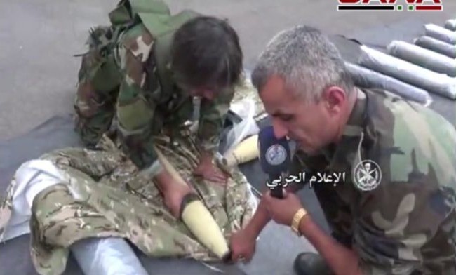Quân đội Syria triệt hạ toán thánh chiến ngầm ở Hama (video) Quân đội Syria bắt giữ một nhóm khủng bố hoạt động ngầm, thu vũ khí