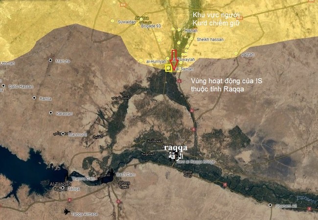 Video chiến sự Syria: Khốc liệt 30.000 chiến binh Kurd tiến đánh sào huyệt IS Sơ đồ vị trí chiến đấu của lực lượng SDF ở Syria