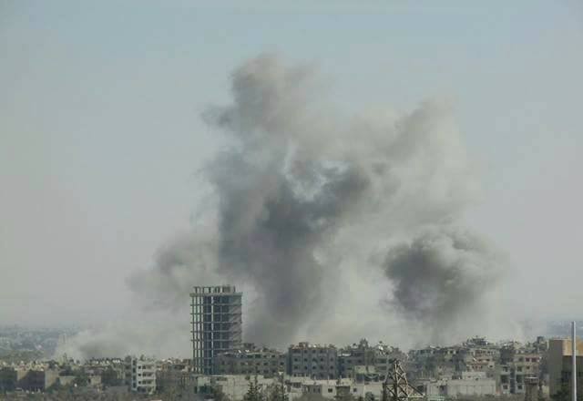 Chùm video chiến sự Syria: Tên lửa chống tăng xóa sổ nhóm chiến binh, Nga ra tối hậu thư cho phiến quân Không quân Syria ném bom dữ dội Aleppo yểm trợ cho quân đội tấn công