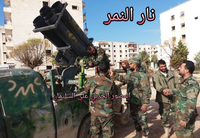 Video chiến sự Syria: Phá hủy sở chỉ huy phiến quân, kiểm soát sân bay Aleppo Binh sĩ quân đội Syria trên chiến trường Aleppo