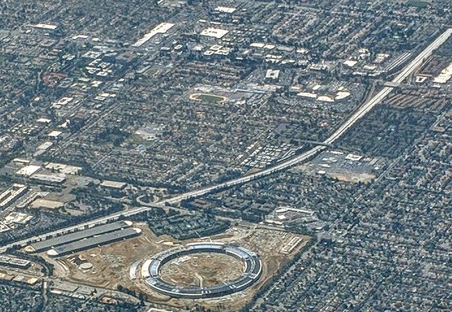 Cận cảnh hệ thống điện mặt trời của Apple (video) Trụ sở Apple Campus 2 tháng 08.2016