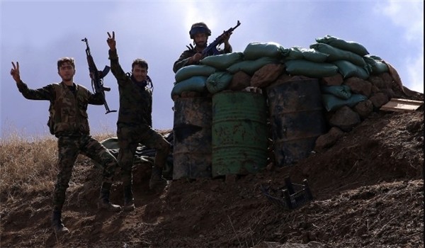 Quân đội Syria đánh bật IS khỏi cao điểm gần sân bay chiến lược Một điểm chốt hỏa lực quân đội Syria ở sân bay T-4
