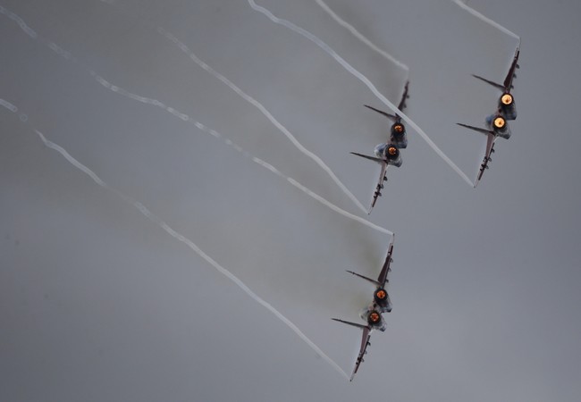 Chiến sự Syria: Không quân Nga vùi dập IS, yểm trợ Thổ Nhĩ Kỳ (video) Không quân Nga không kích trên chiến trường Syria (ảnh minh họa)