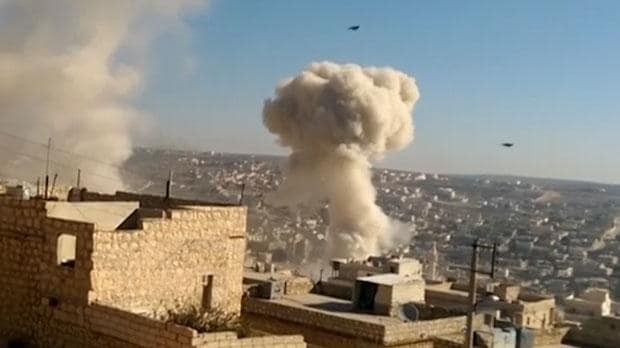 Không quân Nga không kích dữ dội vùng nông thôn Tây Aleppo - VIDEO Không quân Nga tấn công vào các mục tiêu khủng bố thánh chiến ở Aleppo
