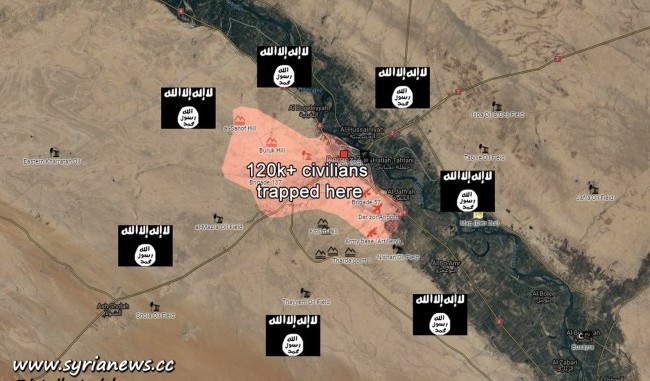 Chảo lửa Deir Ezzor: Hơn 200 phiến quân IS mất mạng trong 4 ngày Tình huống vô cùng nguy hiểm của người dân Syria trong thành phố bị bao vây Deir Ezzor
