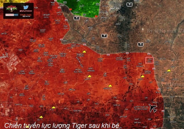 “Hổ” Syria đập tan cuộc phản kích của IS, diệt 25 phiến quân ở đông Aleppo (video) Chiến tuyến lực lưởng Tiger trên chiến trường đông Aleppo đang tiến sát gần Al-Bab