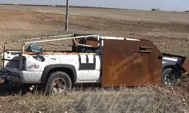 Quân đội Syria Xe đánh bom tự sát của IS bị thu giữ