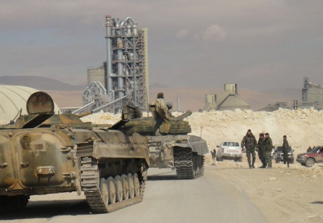 Quân đội Syria bẻ gãy cuộc tấn công của IS ở ngoại ô Damascus Lữ đoàn quân tình nguyện Lá chắn Qalamoun