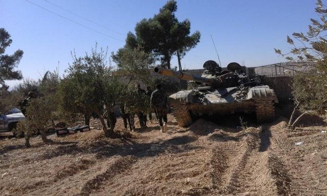 Vệ binh Syria tấn công phiến quân Hồi giáo ngoại vi Damascus Quân đội Syria trên chiến trường Đông Ghouta