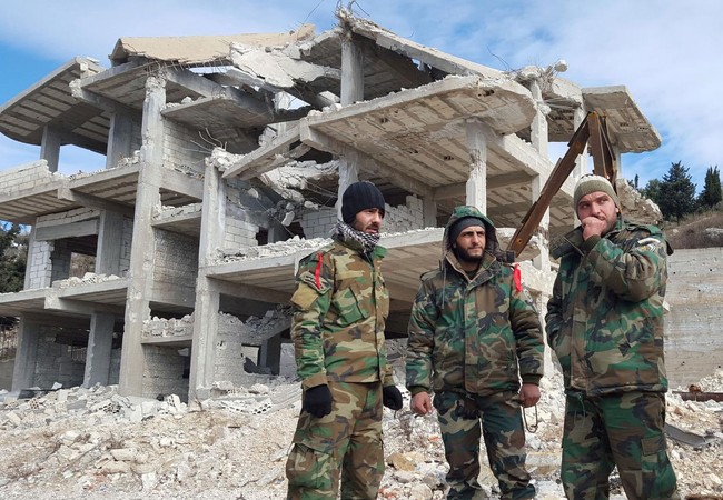 Quân đội Syria đánh bật cuộc tấn công phiến quân tại Latakia Binh sĩ Syria trên chiến trường Latakia
