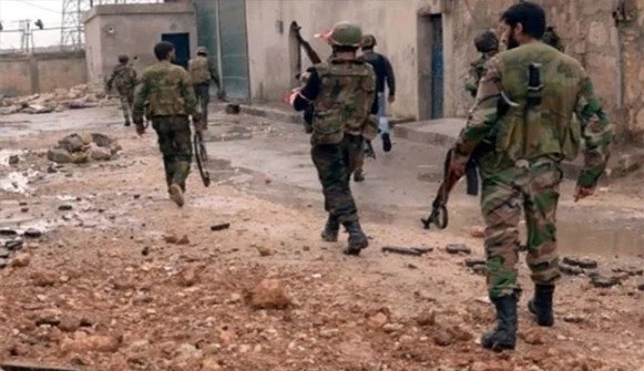 Quân đội Syria tiêu diệt lượng lớn phiến quân thánh chiến ở Daraa Binh sĩ quân đội Syria trên chiến trường Daraa