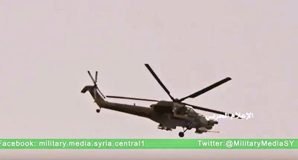 Chiến sự Palmyra: Trực thăng Mi-28 trên chiến trường thành phố cổ Palmyra
