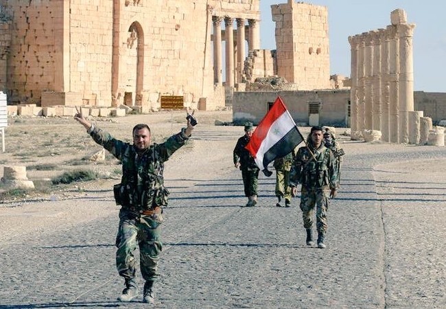 Chảo lửa Palmyra: Liên quân Nga-Syria đánh quỵ IS, ngàn tay súng mất mạng Thành cổ Palmyra hoàn toàn giải phóng