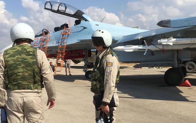Chiến sự Syria: Không quân Nga tung hoành, diệt hơn 3.000 mục tiêu khủng bố Không quân Nga trên sân bay quân sự Hmeimim, Latakia Syria