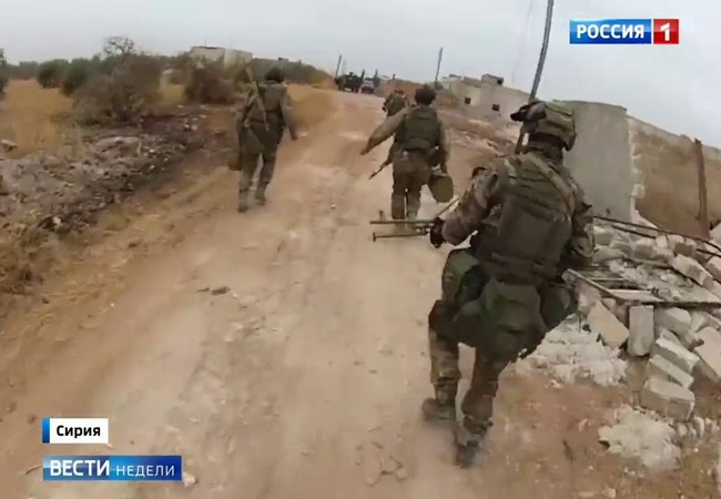 Chiến sự Syria: Đặc nhiệm Nga xung trận trên tuyến lửa (video) Đặc nhiệm Nga ở chiến trường Syria