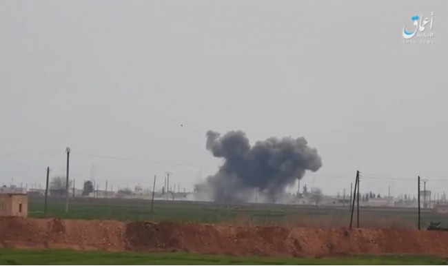 Không quân Syria vùi dập IS tại sào huyệt cuối cùng ở đông Aleppo Không quân Syria không kích trên chiến trường Aleppo