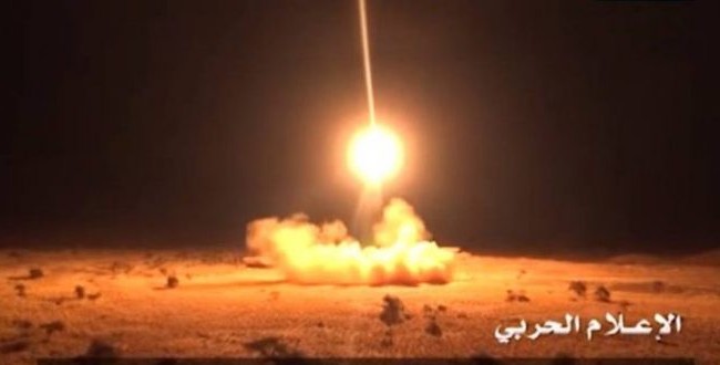 “Đè” Patriot Mỹ, quân Yemen phóng tên lửa tấn công Ả rập Xê út (video) Tên lửa của quân Yemen tấn công lãnh thổ A rập Xê út