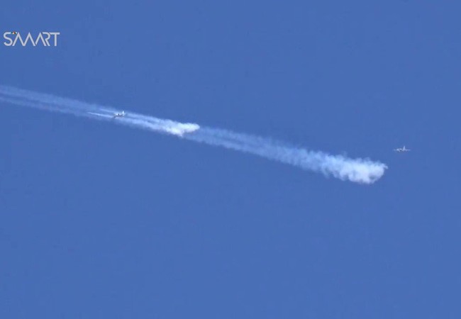 Nga phóng tên lửa hủy diệt phiến quân ở Hama (video) Máy bay cường kích chiến trường Su-25 không kích ở Hama