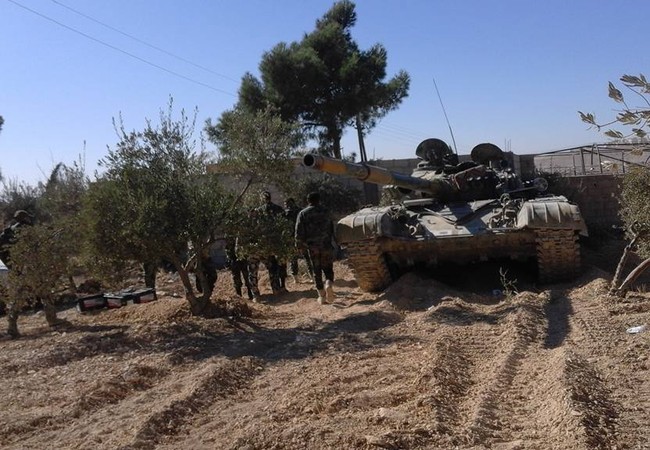 Nga trút hỏa lực, quân đội Syria đánh thiệt hại nặng phiến quân ngoại ô Damascus Quân đội Syria tiến công trên vùng nông thôn Damascus
